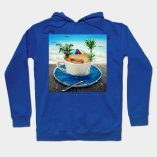 summer holiday cup Hoodie